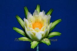 145 Цветок из цуккини и моркови 